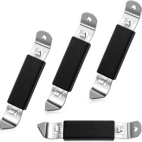 Magnetic Bottle Openers Classic Stainless Steel Beer Punch Opener