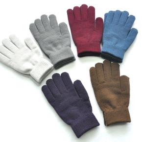 Knitted Acrylic Gloves Warm Stretchy Gloves