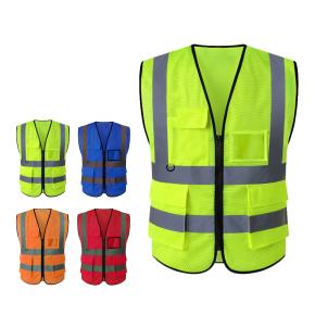 High Visibility Reflective Safety Mesh Vest