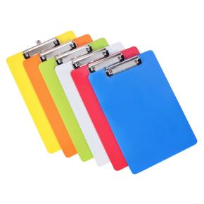 A4 Size Plastic Clipboards with Metal Clip