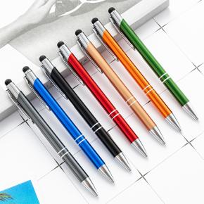 Metal Ballpoint Pen with Stylus Tip