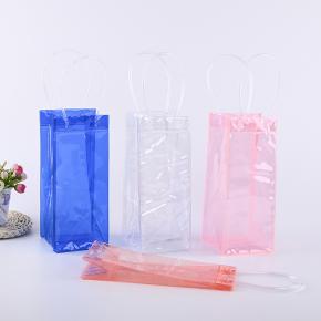 Ice Wine Bag Collapsible Clear Wine Cooler Bag