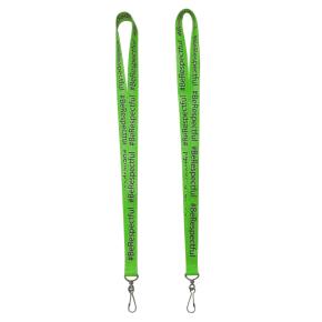 Polyester Lanyard with J Hook