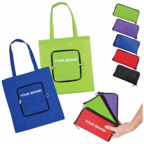 Zippin Tote Bag Folding Pouch