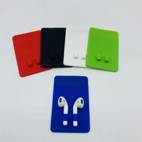 Bluetooth Headset Slicone Phone Wallet