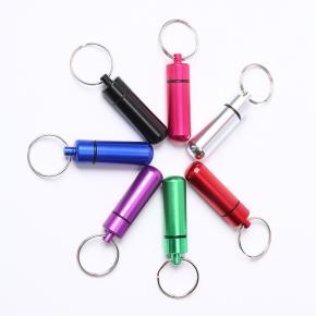 PILL CASE KEY CHAIN